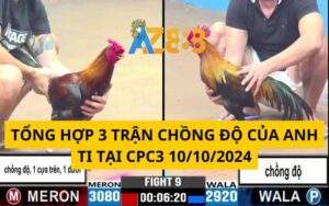 Tổng Hợp 3 Trận Chồng Độ Của Anh Ti Tại CPC3 10/10/2024