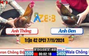 Trận 42 CPC1 Ngày 7/11/2024 - Anh Đen Phục Thù Anh Thắng Thành Công