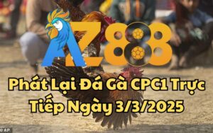 Phát Lại Đá Gà CPC1 Trực Tiếp Ngày 03/03/2025