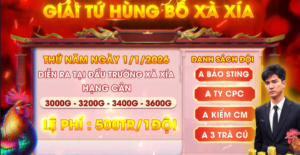 Giải Tứ Đại Tranh Hùng Đầu Năm 2026 Tại Bồ Xà Xía